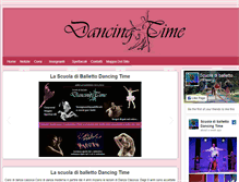 Tablet Screenshot of dancingtime.it
